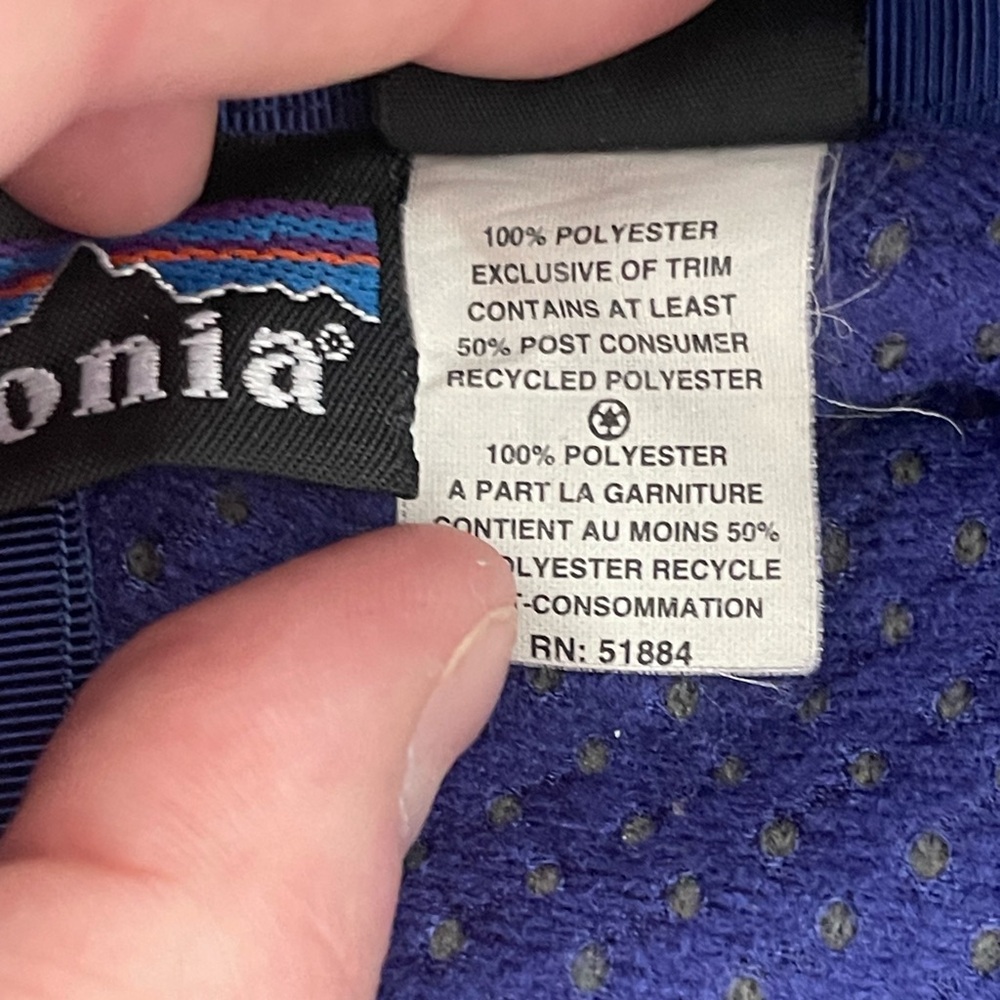 Vintage Patagonia 90s USA Men’s Retro High Pile Full Zip Sweater Medium - Picture 4 of 7